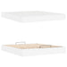 Cadru de pat cu saltea Altele 2 pcs Alb PVC - WALTI WALTI