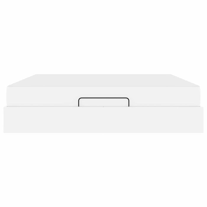 Cadru de pat cu saltea Altele 2 pcs Alb PVC - WALTI WALTI