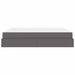 Cadru de pat cu saltea Altele 2 pcs Gri PVC - WALTI WALTI