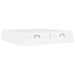 Cadru de pat cu saltea cu saltea 2 pcs Alb PVC - WALTI WALTI