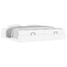 Cadru de pat cu saltea cu saltea 2 pcs Alb PVC - WALTI WALTI