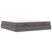Cadru de pat cu saltea cu saltea 2 pcs Gri PVC - WALTI WALTI