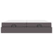 Cadru de pat cu saltea cu saltea 2 pcs Gri PVC - WALTI WALTI
