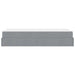 Cadru de pat cu saltea Gri deschis 100 x 200 cm țesătură - WALTI WALTI
