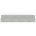 Cadru de pat cu saltea 2 pcs Gri deschis Catifea - WALTI WALTI