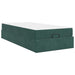 Cadru de pat cu saltea 2 pcs Verde Catifea - WALTI WALTI