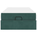 Cadru de pat cu saltea 2 pcs Verde Catifea - WALTI WALTI