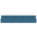 Cadru de pat cu saltea 2 pcs albastru Catifea - WALTI WALTI