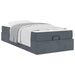 Cadru de pat cu saltea 2 pcs Gri Scurt Catifea - WALTI WALTI