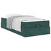 Cadru de pat cu saltea 2 pcs Verde Catifea - WALTI WALTI