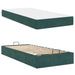Cadru de pat cu saltea 2 pcs Verde Catifea - WALTI WALTI