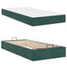 Cadru de pat cu saltea 2 pcs Verde Catifea - WALTI WALTI