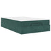 Cadru de pat cu saltea 2 pcs Verde Catifea - WALTI WALTI