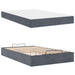 Cadru de pat cu saltea 2 pcs Gri Scurt Catifea - WALTI WALTI