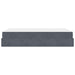 Cadru de pat cu saltea 2 pcs Gri Scurt Catifea - WALTI WALTI