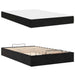 Cadru de pat cu saltea 2 pcs Negru Catifea - WALTI WALTI