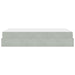 Cadru de pat cu saltea 2 pcs Gri deschis Catifea - WALTI WALTI