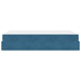 Cadru de pat cu saltea 2 pcs albastru Catifea - WALTI WALTI