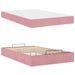 Cadru de pat cu saltea 2 pcs Roz Catifea - WALTI WALTI