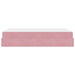 Cadru de pat cu saltea 2 pcs Roz Catifea - WALTI WALTI