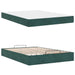 Cadru de pat cu saltea 2 pcs Verde Catifea - WALTI WALTI