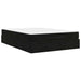Cadru de pat cu saltea 2 pcs Negru Catifea - WALTI WALTI