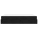 Cadru de pat cu saltea 2 pcs Negru Catifea - WALTI WALTI