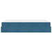Cadru de pat cu saltea 2 pcs albastru Catifea - WALTI WALTI