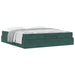 Cadru de pat cu saltea 2 pcs Verde Catifea - WALTI WALTI
