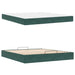 Cadru de pat cu saltea 2 pcs Verde Catifea - WALTI WALTI