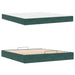 Cadru de pat cu saltea 2 pcs Verde Catifea - WALTI WALTI