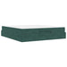 Cadru de pat cu saltea 2 pcs Verde Catifea - WALTI WALTI