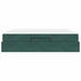 Cadru de pat cu saltea 2 pcs Verde Catifea - WALTI WALTI