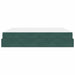 Cadru de pat cu saltea 2 pcs Verde Catifea - WALTI WALTI