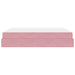 Cadru de pat cu saltea 2 pcs Roz Catifea - WALTI WALTI