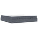 Cadru de pat cu saltea cu saltea 2 pcs Gri Scurt Catifea - WALTI WALTI