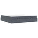 Cadru de pat cu saltea cu saltea 2 pcs Gri Scurt Catifea - WALTI WALTI