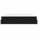 Cadru de pat cu saltea cu saltea 2 pcs Negru Catifea - WALTI WALTI