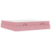Cadru de pat cu saltea cu saltea 2 pcs Roz Catifea - WALTI WALTI