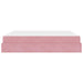 Cadru de pat cu saltea cu saltea 2 pcs Roz Catifea - WALTI WALTI