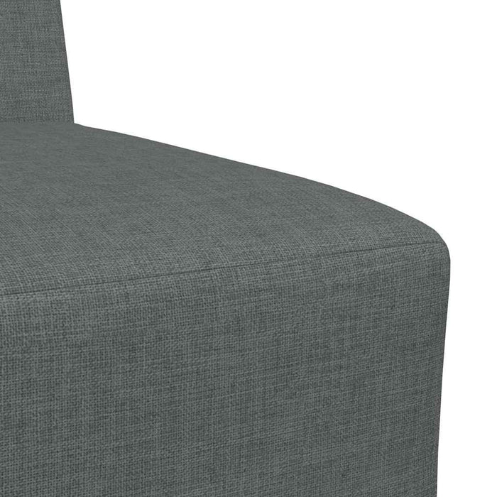 Scaun canapea gri deschis 55 cm fabric 2 pcs Gri închis - WALTI WALTI