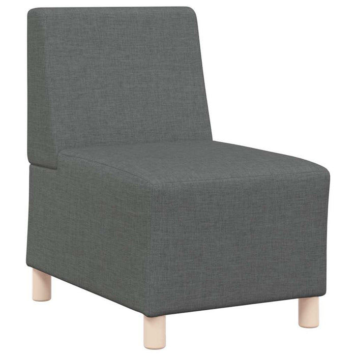 Scaun canapea gri deschis 55 cm fabric 2 pcs Gri închis - WALTI WALTI
