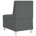 Scaun canapea gri deschis 55 cm fabric 2 pcs Gri închis - WALTI WALTI