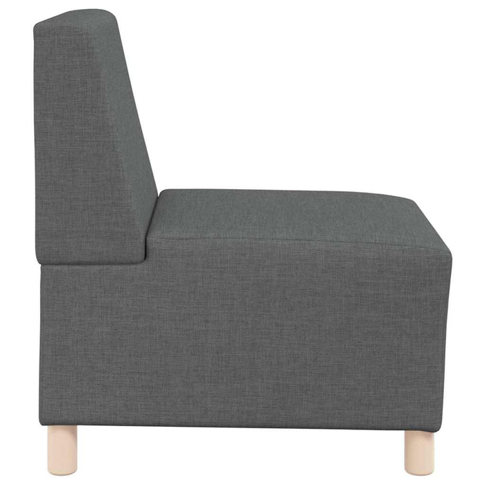 Scaun canapea gri deschis 55 cm fabric 2 pcs Gri închis - WALTI WALTI