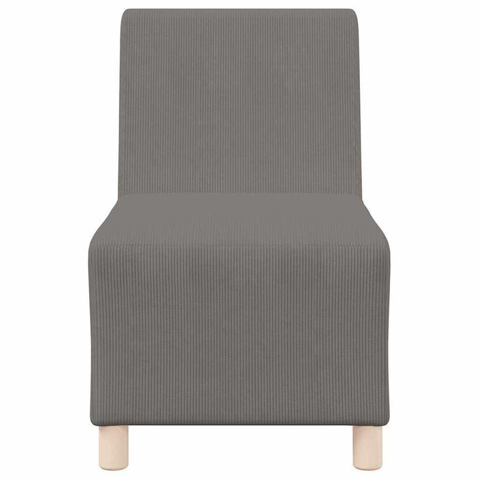 Sofa Chiar 2 pcs Gri deschis 55 x 74 x 82 cm - WALTI WALTI