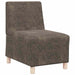 Unitate Sofa Modulară Fără Brațe 2 pcs Gri închis - WALTI WALTI