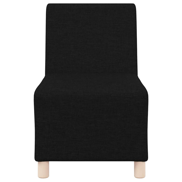 Scaun canapea gri deschis 55 cm fabric 3 pcs Negru - WALTI WALTI