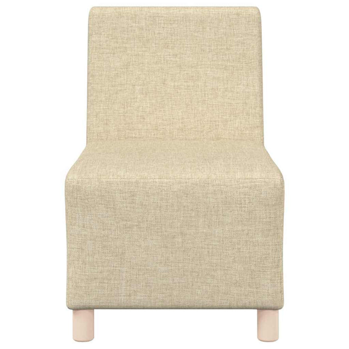 Scaun canapea gri deschis 55 cm fabric 3 pcs Crem - WALTI WALTI
