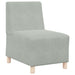 Unitate Sofa Modulară Fără Brațe 3 pcs Gri deschis - WALTI WALTI