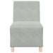Unitate Sofa Modulară Fără Brațe 3 pcs Gri deschis - WALTI WALTI